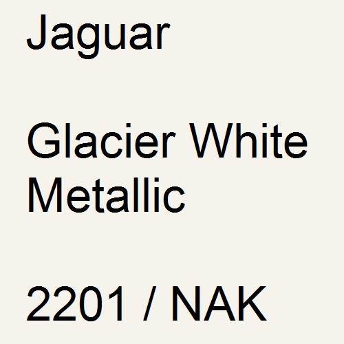 Jaguar, Glacier White Metallic, 2201 / NAK.